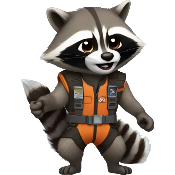 Rocket racoon  emoji