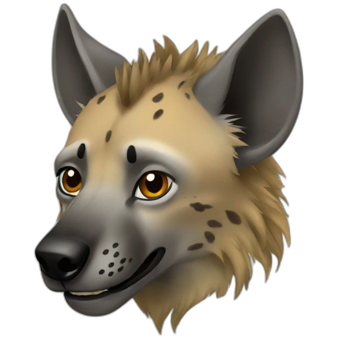 Male Hyena emoji