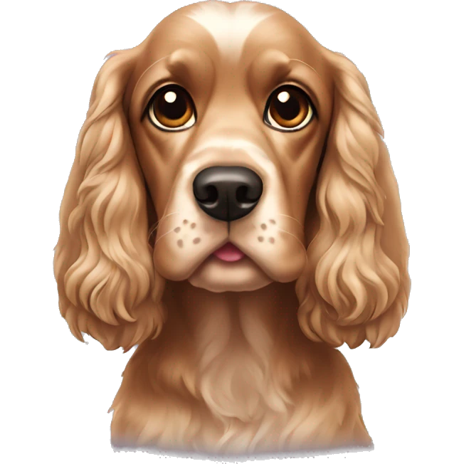 cocker spaniel  emoji
