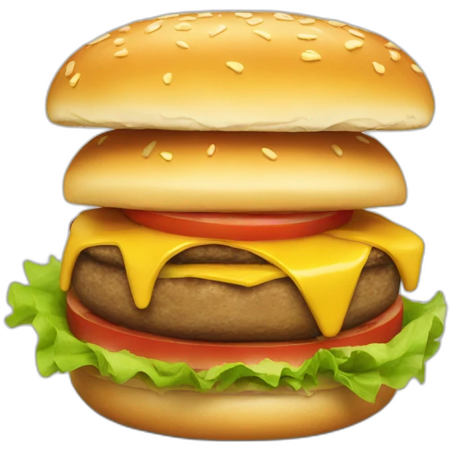 Cheeseburger emoji