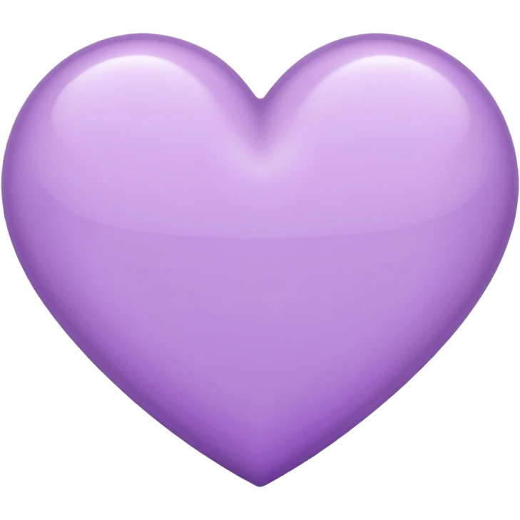 light purple heart emoji