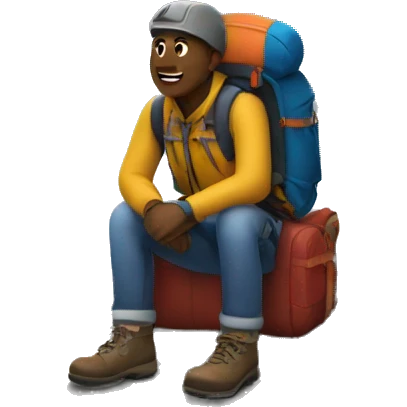 trip to the mountains emoji