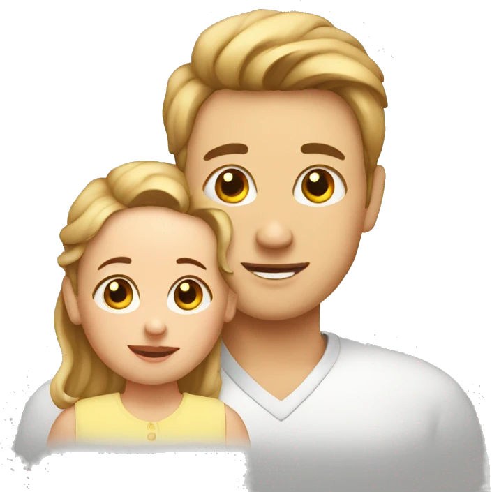 baby with parents emoji