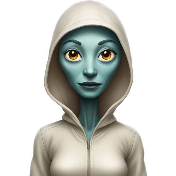 a alien woman full body emoji