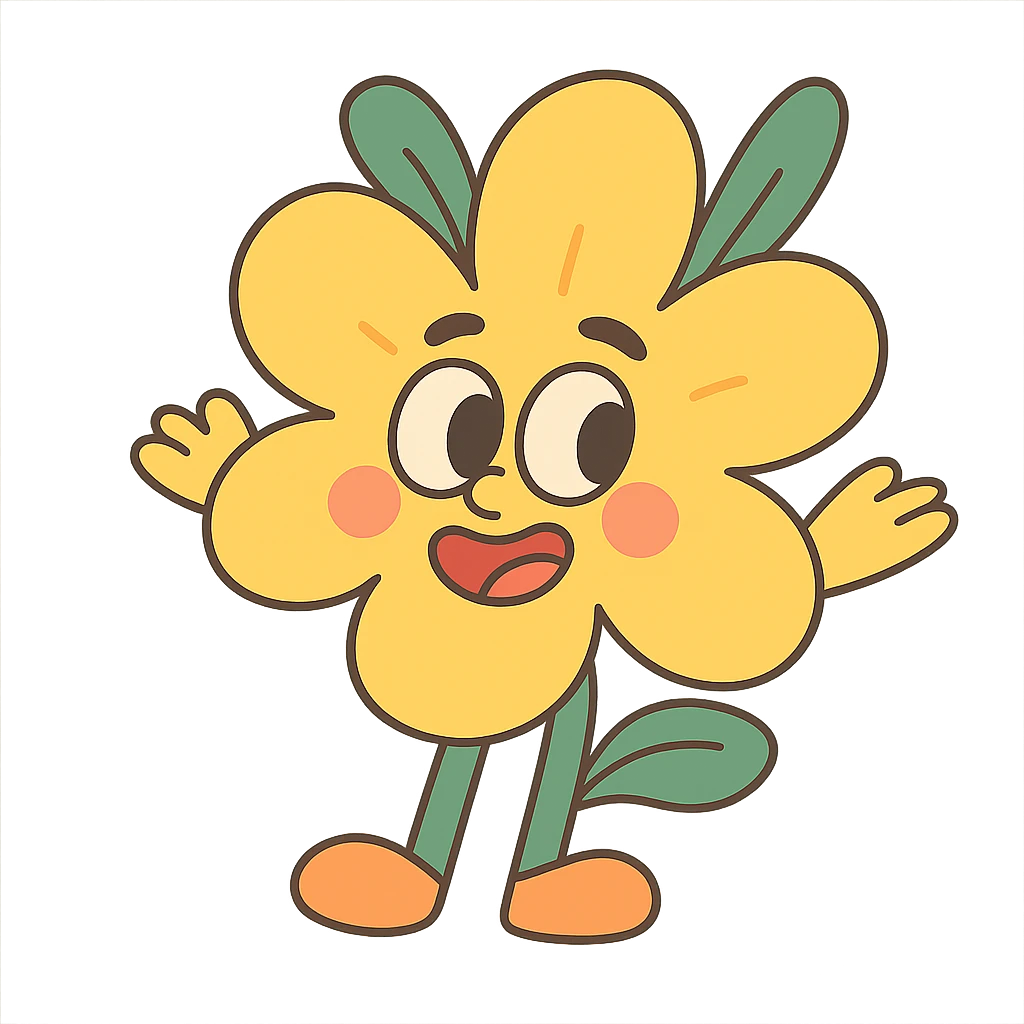 yellow flower emoji