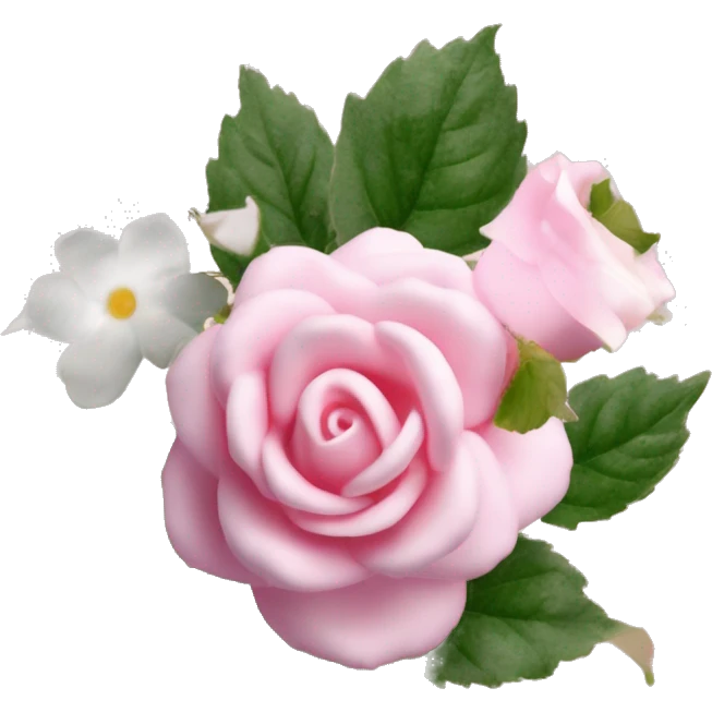 La fotorta bianca con pennellate rosa e dettagli dorati. In cima ci sono rose rosa, foglie verdi e mirtilli. Elegante e raffinata. emoji