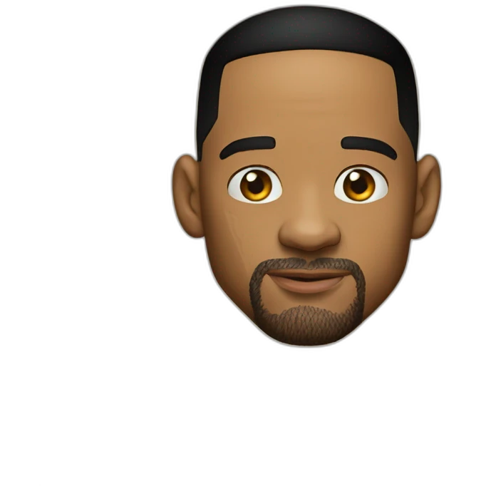 Will Smith sort des coulisses emoji