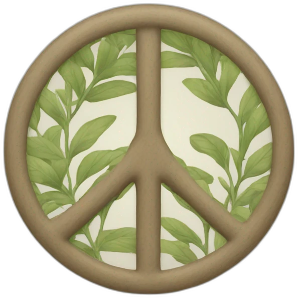 Omote manji peace symbol emoji