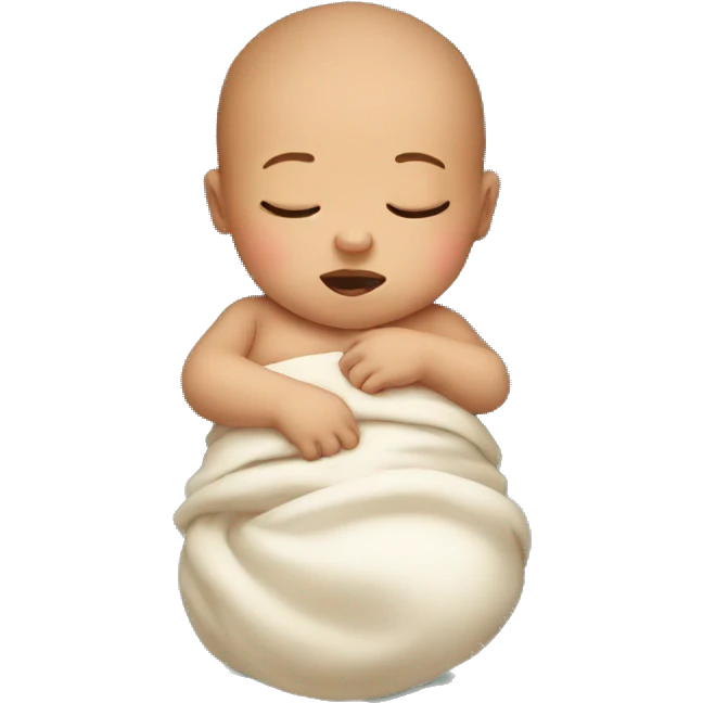 Sleep baby emoji