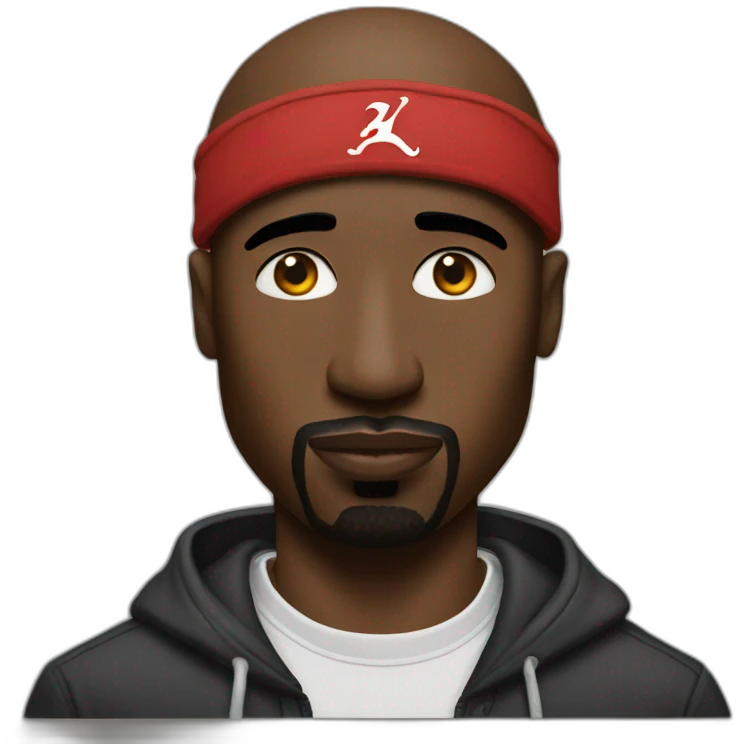 Tupac emoji