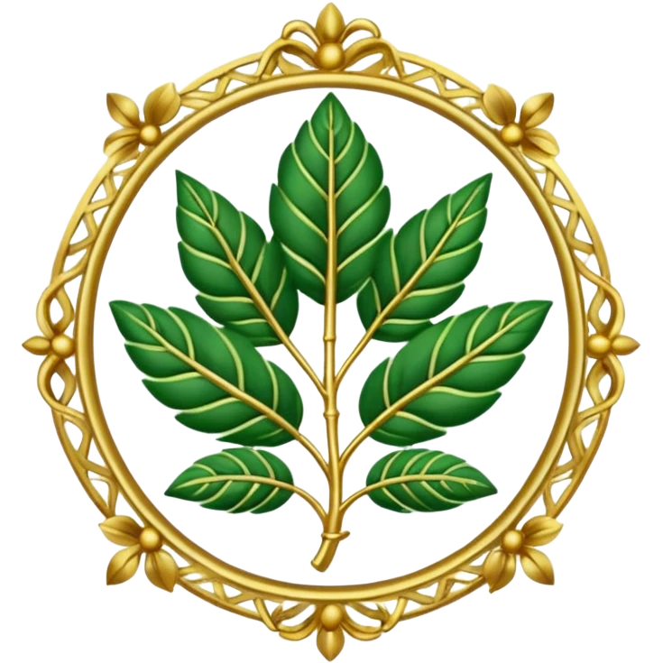 premium plant badge emoji