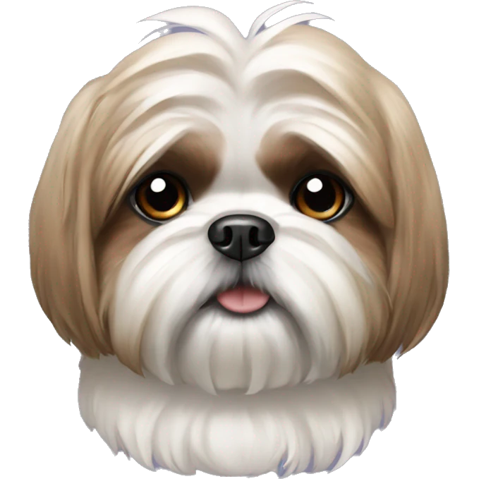 Shihtzu dog emoji