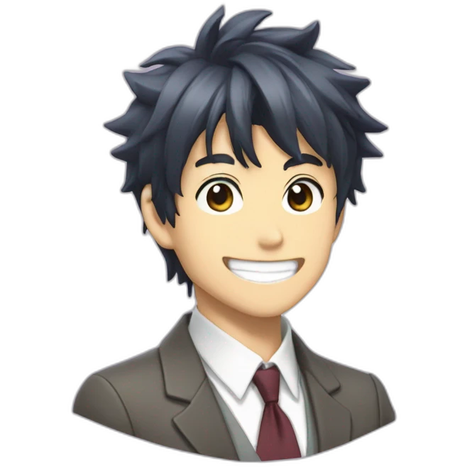 kudo shinichi smiling emoji