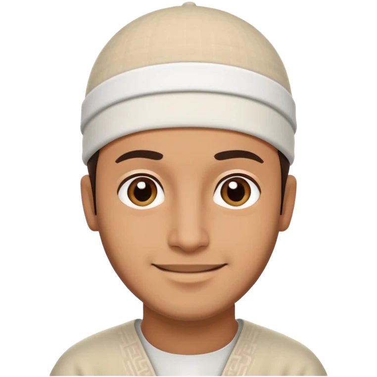 Cute Islamic guy  emoji