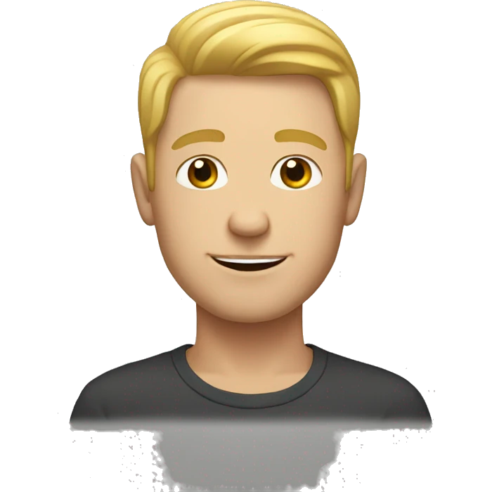 Gay white man emoji