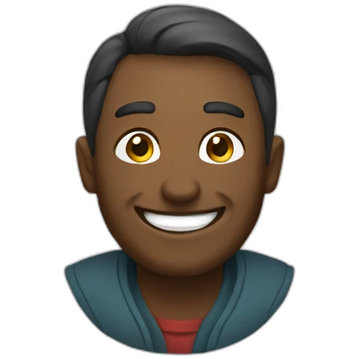 Happy merchant emoji