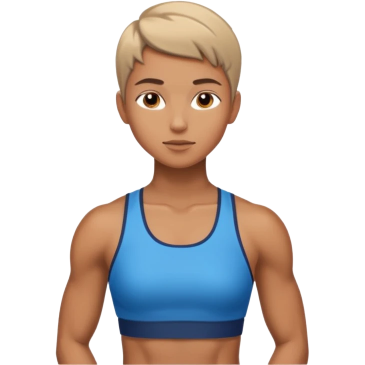 athlete model  emoji