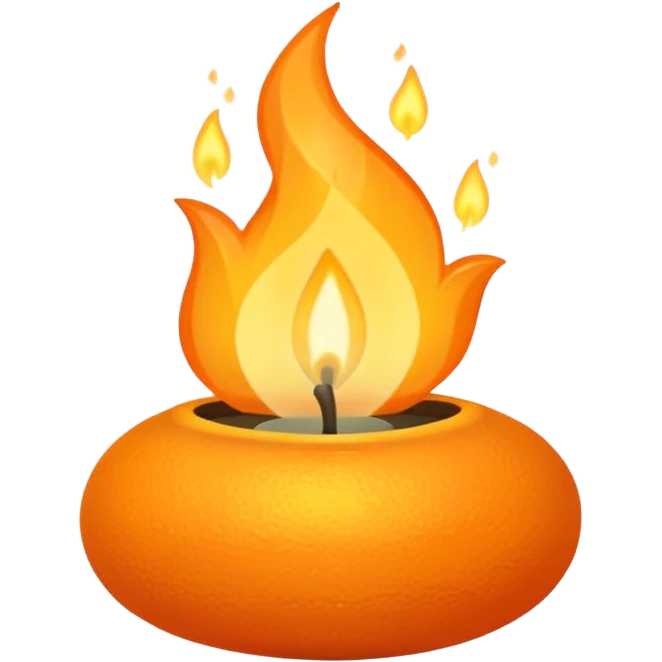 flamme bougie emoji