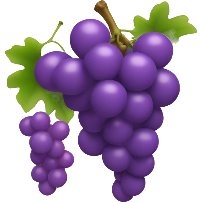 3D Grapes  emoji
