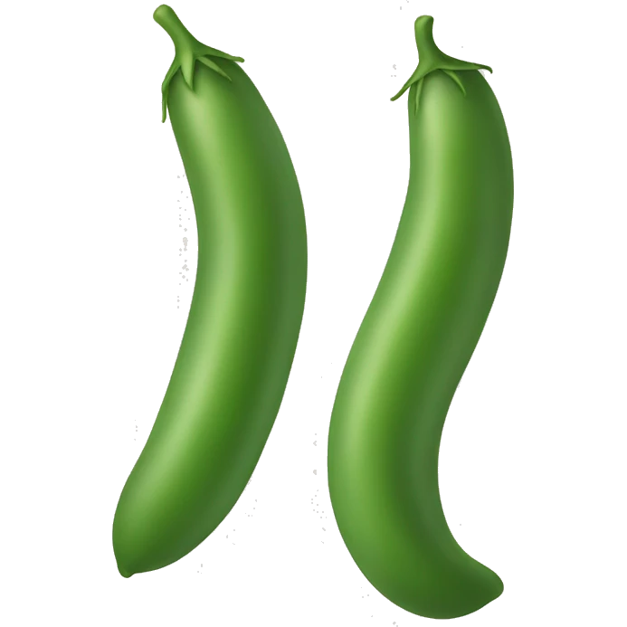Green bean emoji