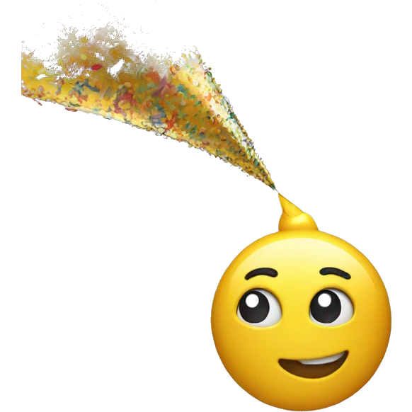  holding a party popPER emoji