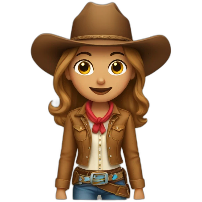 Cowgirl emoji