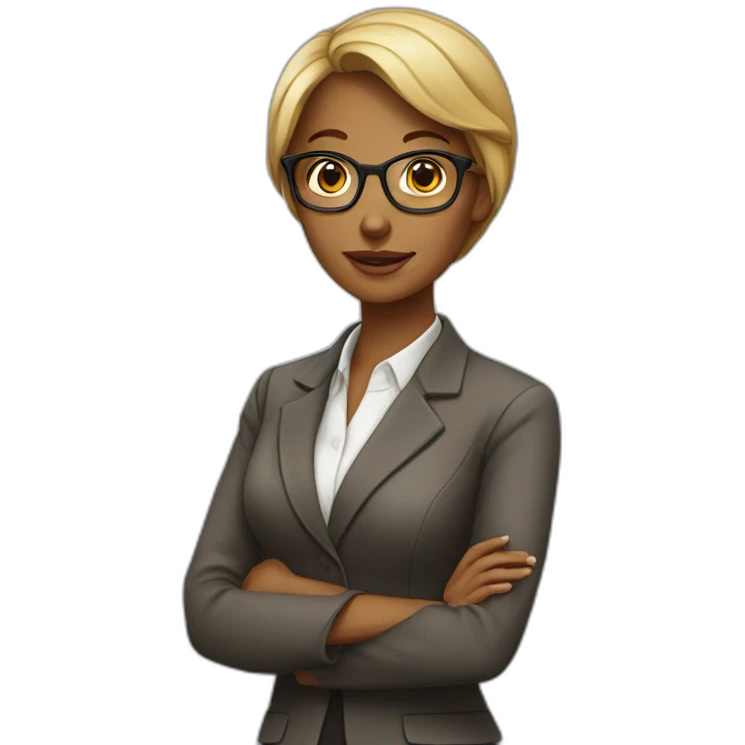 Professeur histoire femme emoji