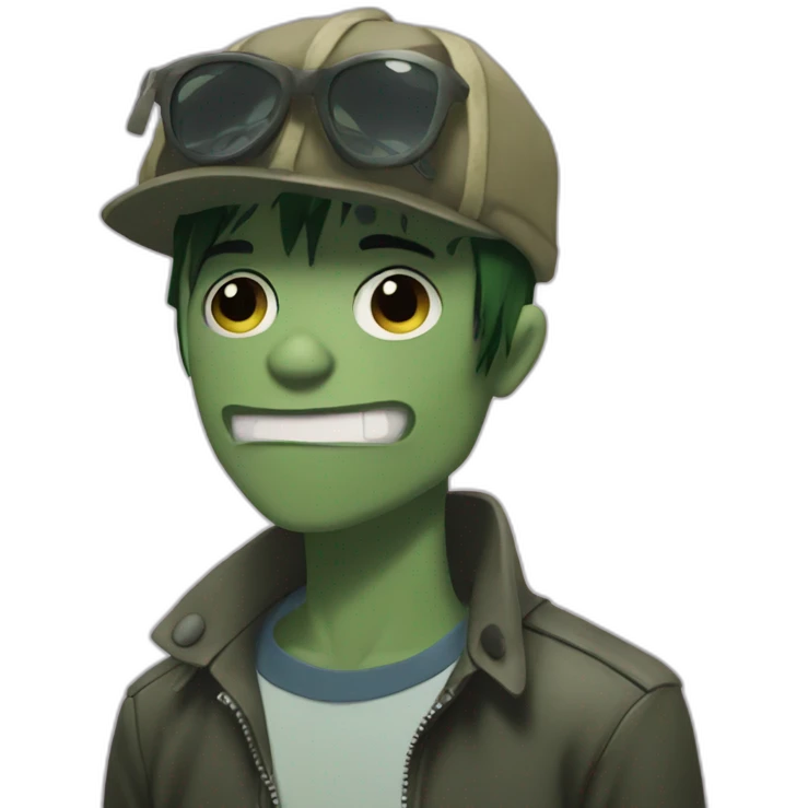 2d from gorillaz emoji