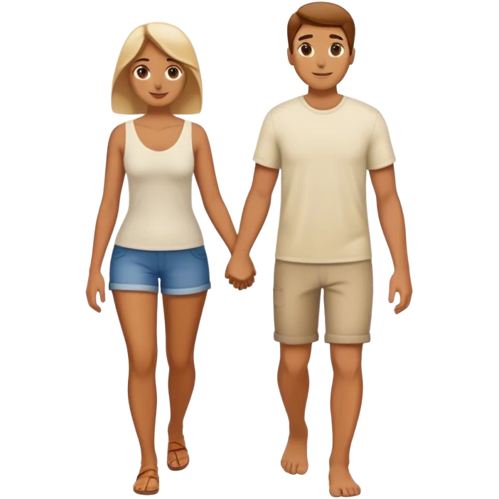 Couple walking emoji
