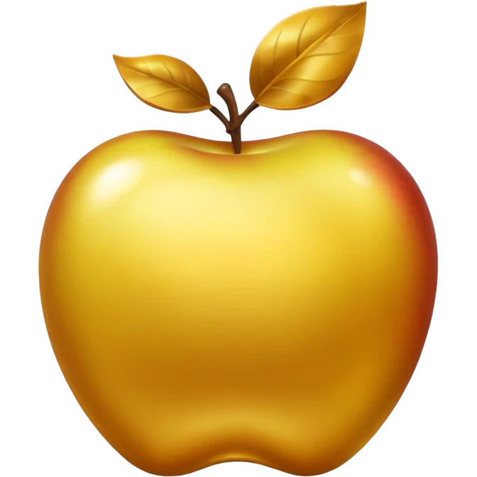 golden apple emoji