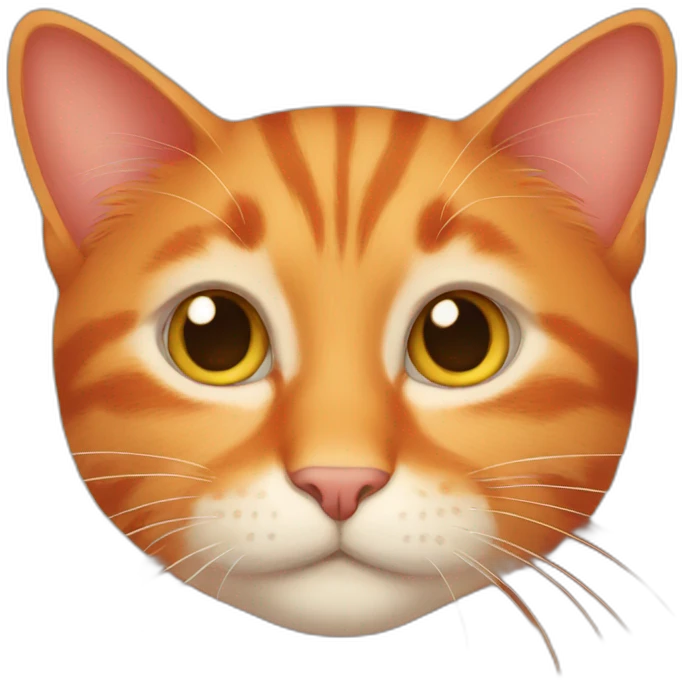 red cat emoji