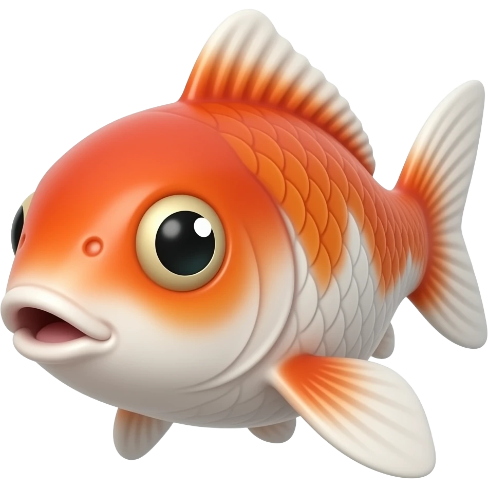 humanoid koi 3d cartoon emoji