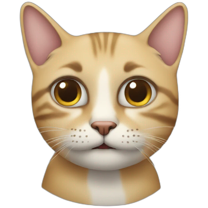 Mewing emoji