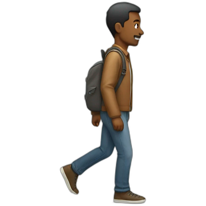 man walking emoji
