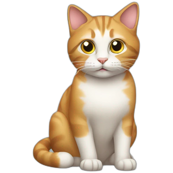 Cat Thinking emoji
