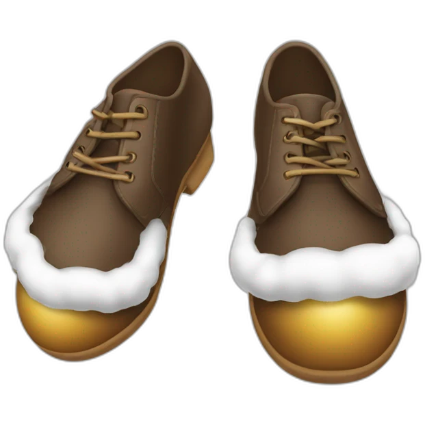 trebol-zapato-navidad emoji