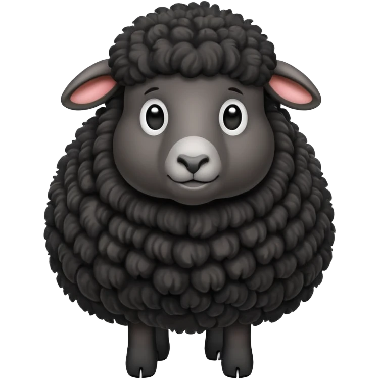 Oveja negra  emoji