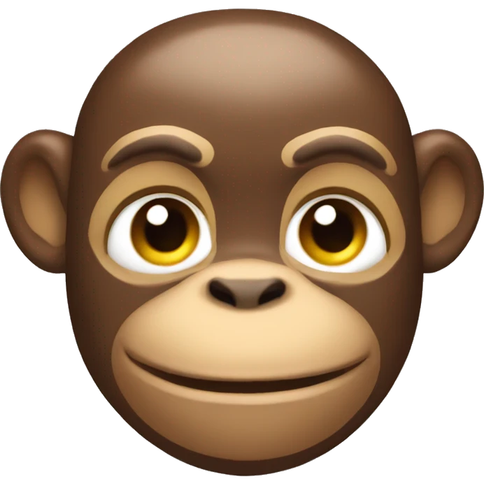 Chunky monkey emoji