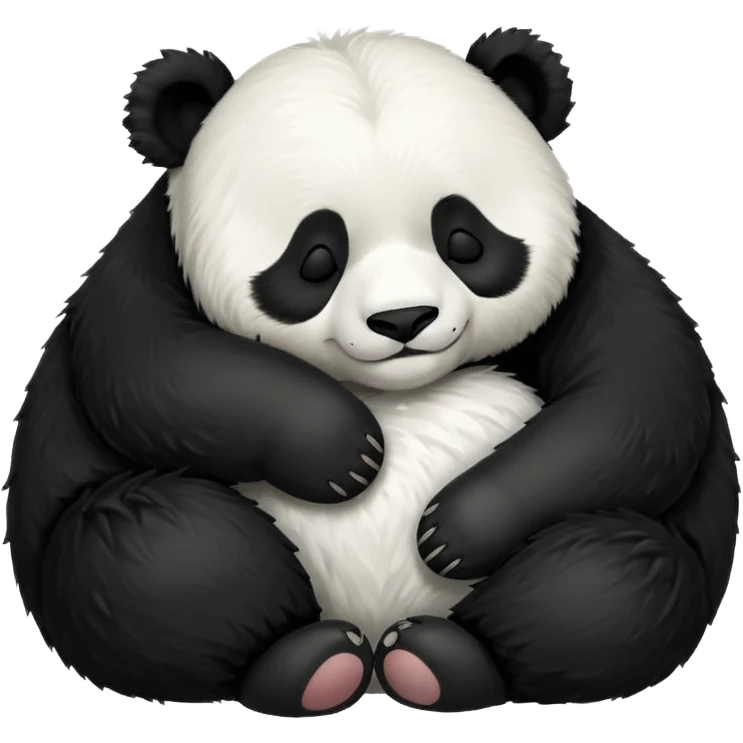 panda sleeping emoji emoji