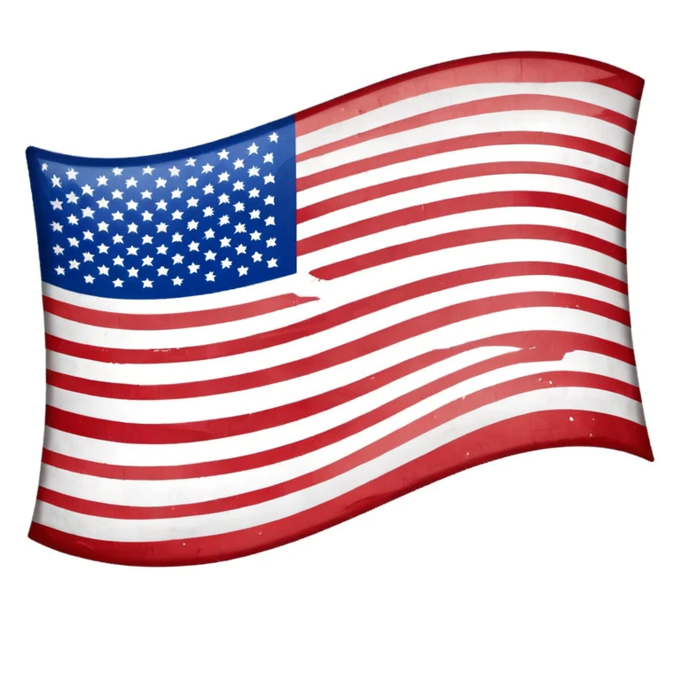 upside down american flag emoji