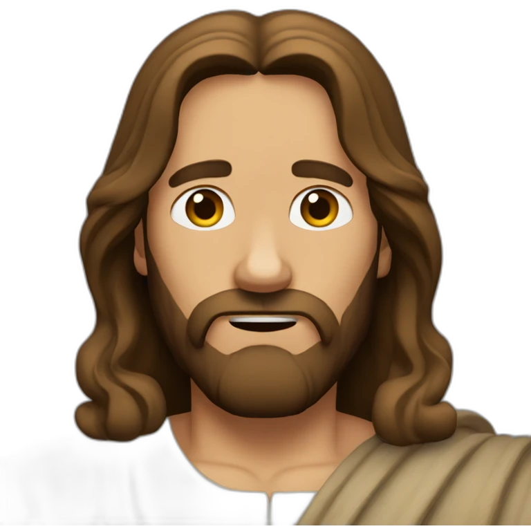 Jesus-thumbs-down emoji