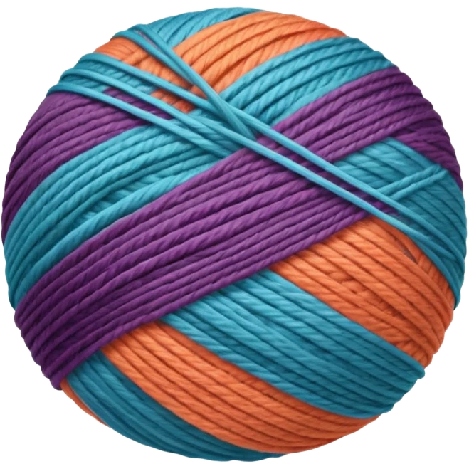 Knitting Yarn emoji