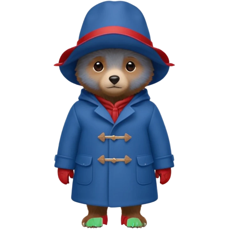 paddington bear emoji