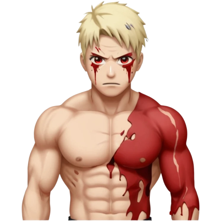 Gojo split in half emoji