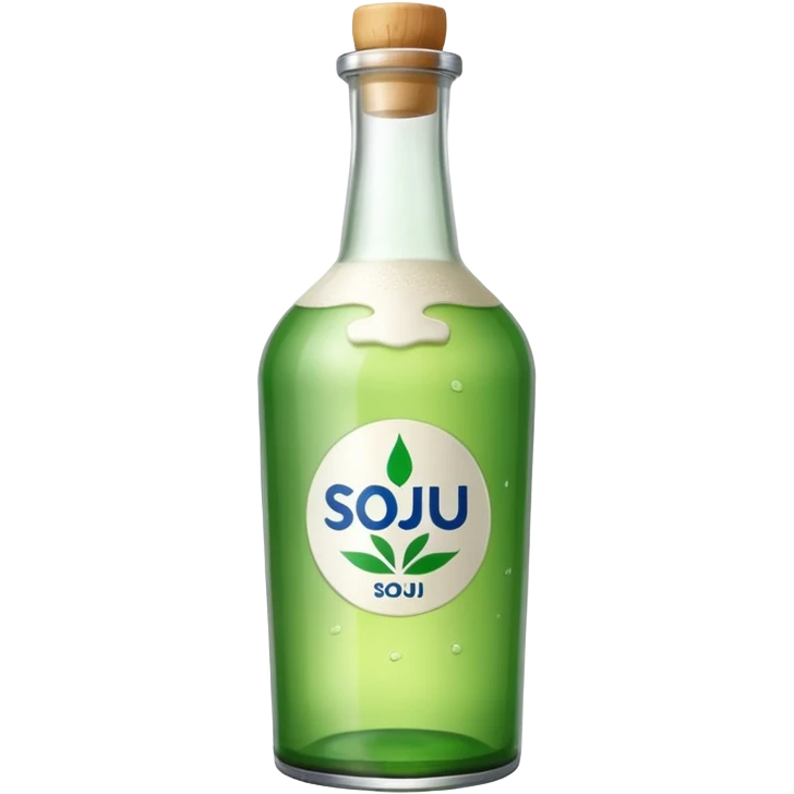 (korean alchol)soju emoji
