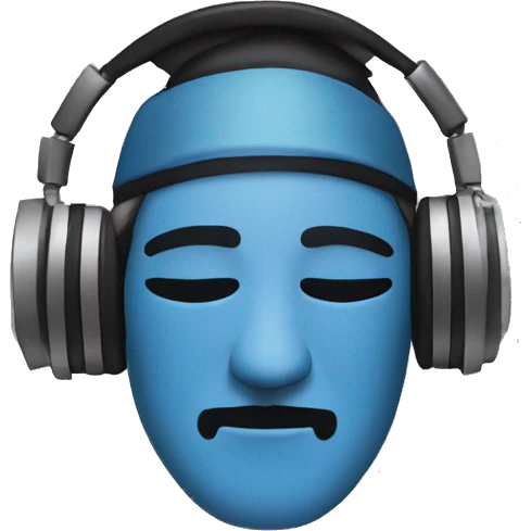 a dj logo containing the words "THE GURU" emoji