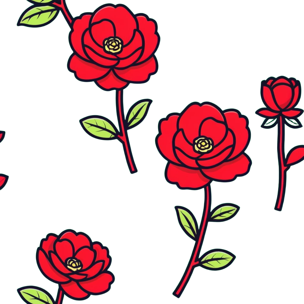 Elegant camellia japonica (tsubaki) bloom with perfect geometric arrangement of deep red petals and serrated green leaves emoji