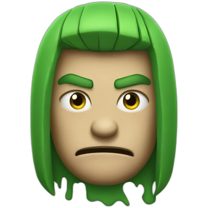 angry-green-smash emoji