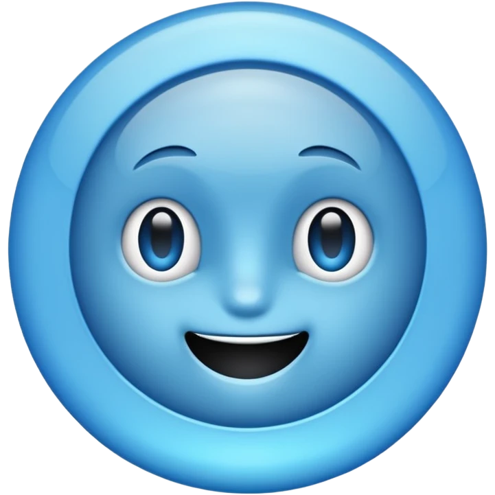 Blue tick  emoji