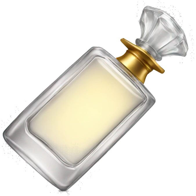 Perfume clear bottle emoji